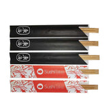 High quality carbonized brown Tensoge double sushi disposable bamboo chopsticks