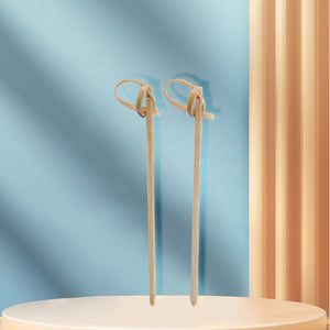 disposable flat bbq skewerbamboo skewerbbq skewer
